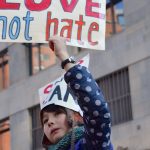 love not hate sign for social change