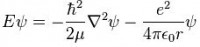 schrodinger equation