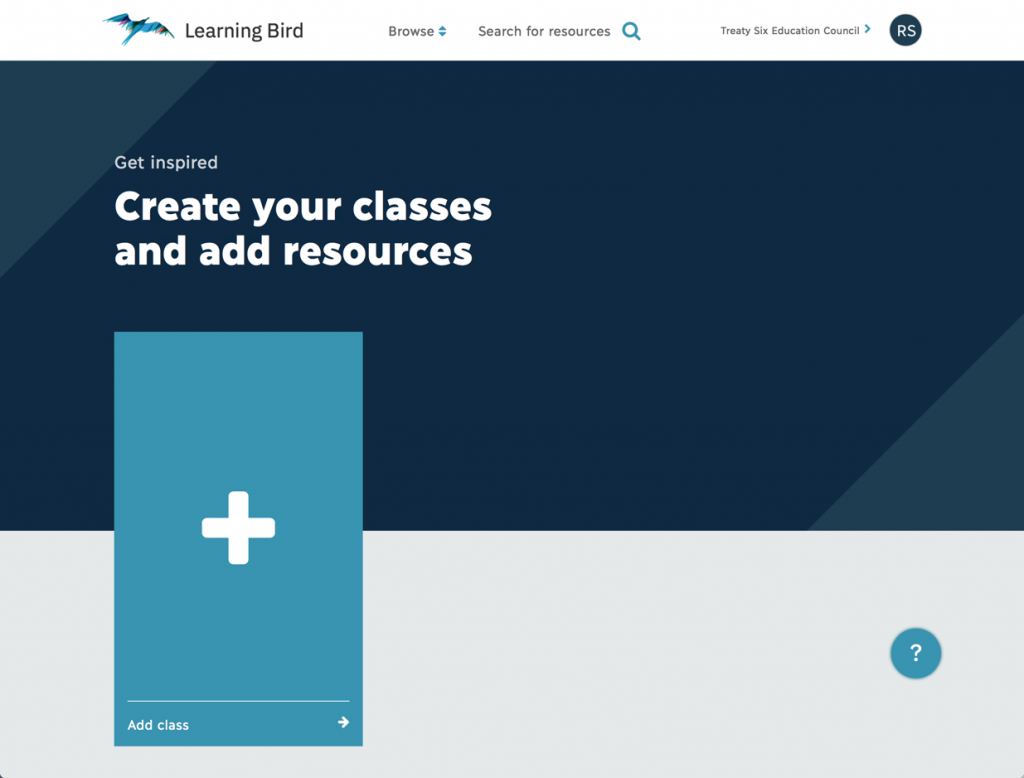 Learning Bird Class Page