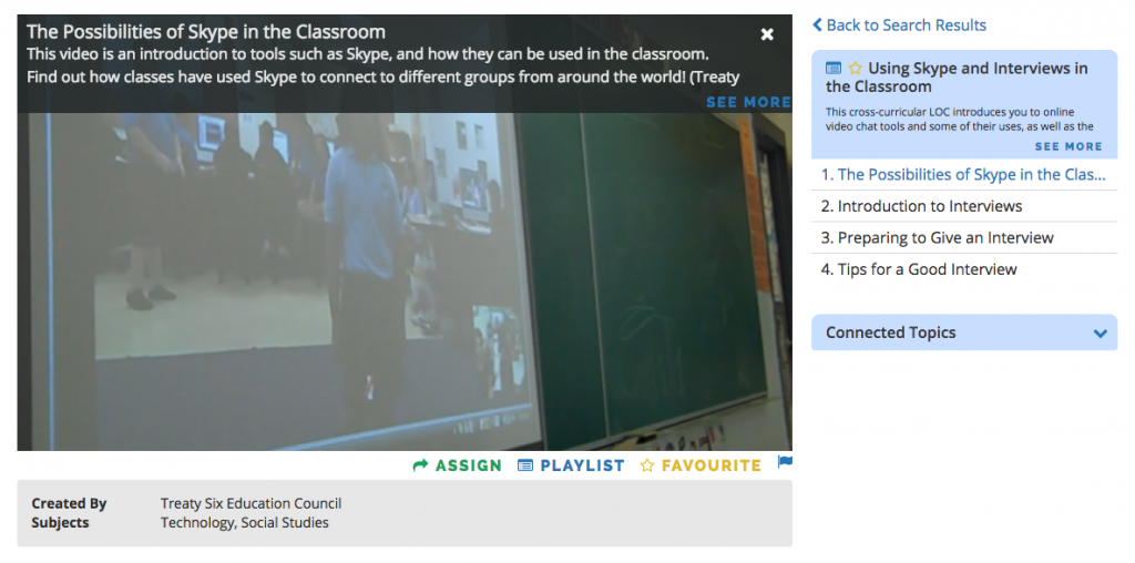 Skype in the Classroom