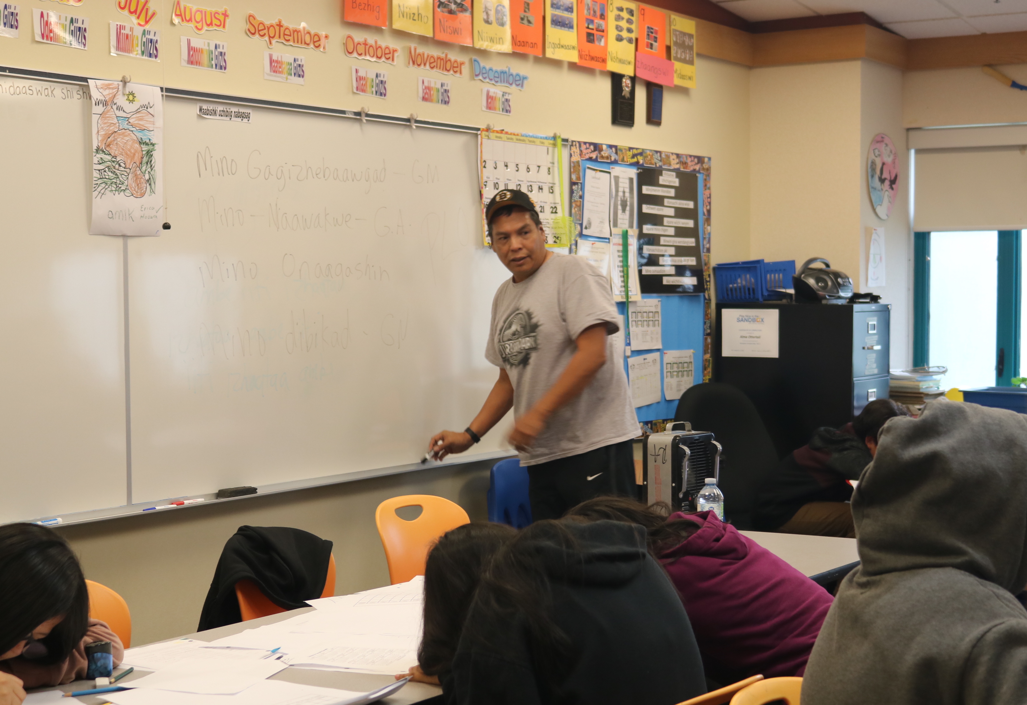 Zhingwaako Zaaga'Iganing classroom