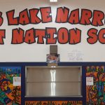 God's Lake Narrows School Mural