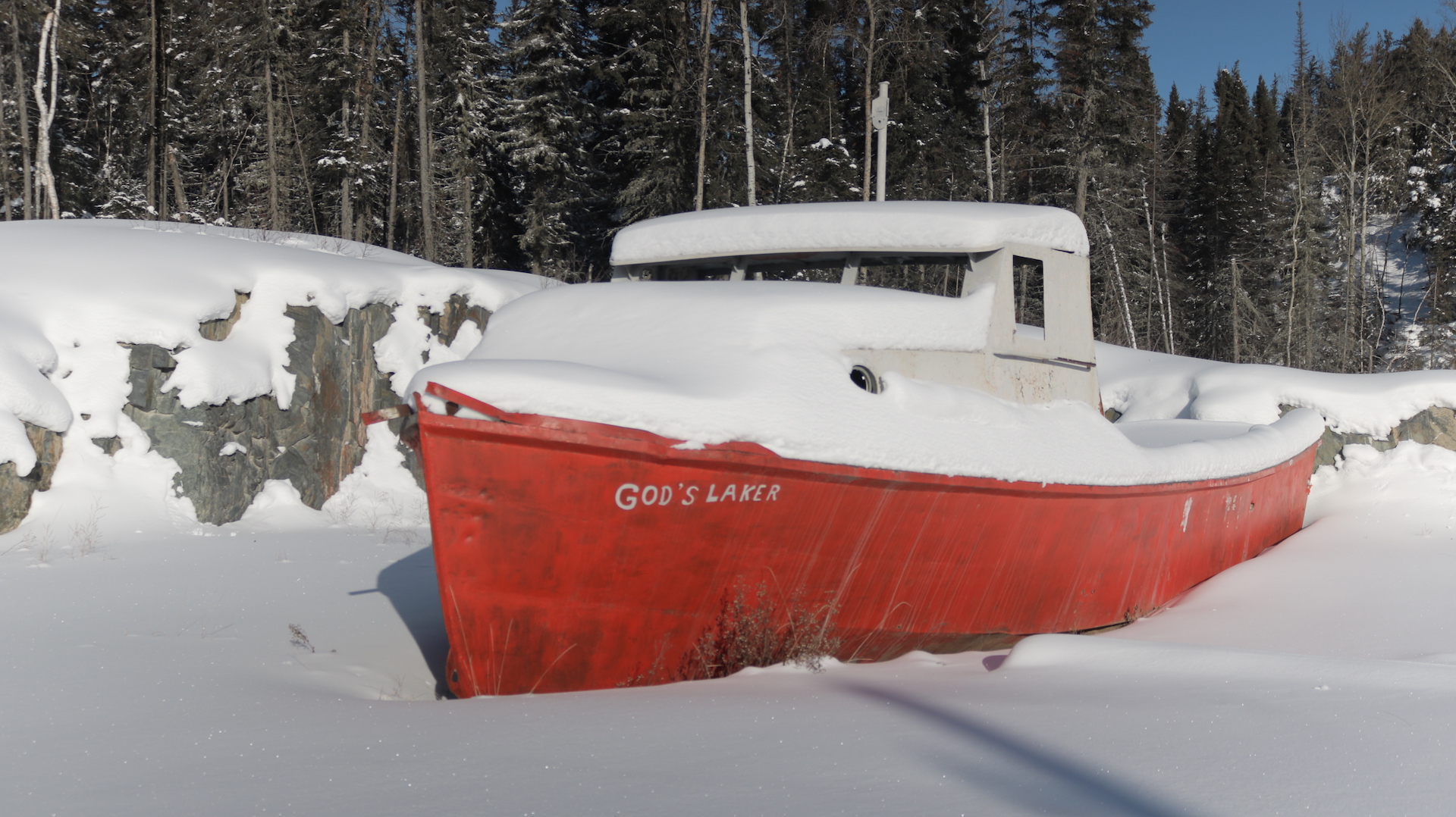 God's Lake Narrows - Boat