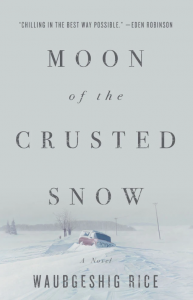 cover of moon of the crusted snow