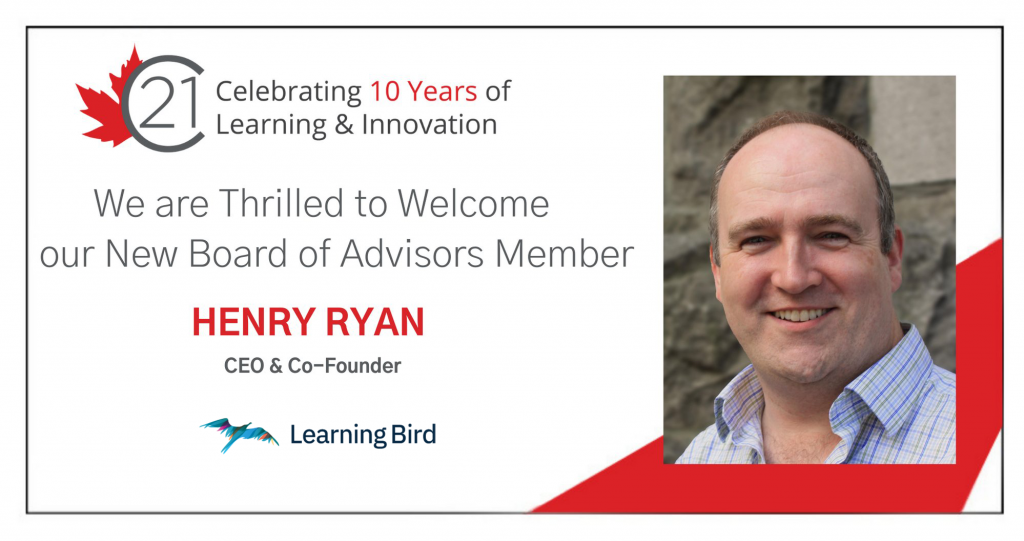 CEO Henry Ryan Named to C21 Canada Board of Advisors