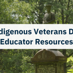 Honouring Indigenous Veterans and Remembering Arnold Logan